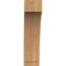 Ekena Millwork 4"W x 12"D x 16"H Imperial Rough Sawn Knee Brace, Western Red Cedar BRC04X12X16IMP00RWR - alternate 4